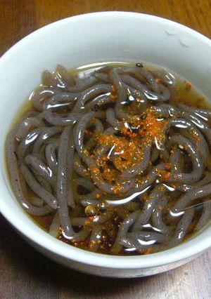 簡単低カロ♪こんにゃくそば-レシピのメイン写真