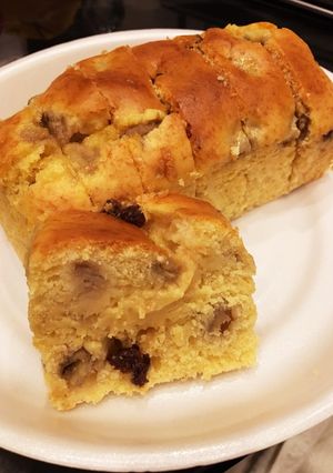 米粉のパウンドケーキ（バナナ&レーズン）-レシピのメイン写真