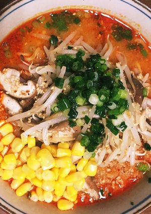 激辛！激簡単！辛味噌ラーメン-レシピのメイン写真