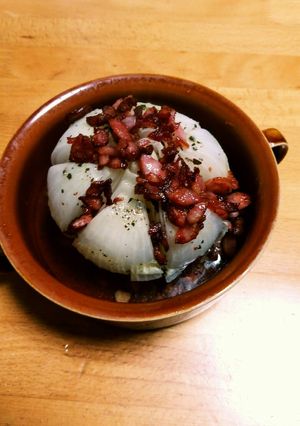 イタリアンな丸ごと新玉ねぎサラダ？-レシピのメイン写真