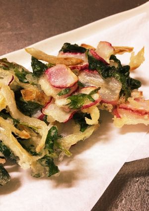 ラディッシュのかき揚げ-レシピのメイン写真