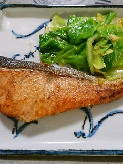 鮭のにんにくバター焼き-レシピのメイン写真