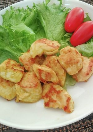 【龍愛】ささ身のマヨカレー焼き-レシピのメイン写真