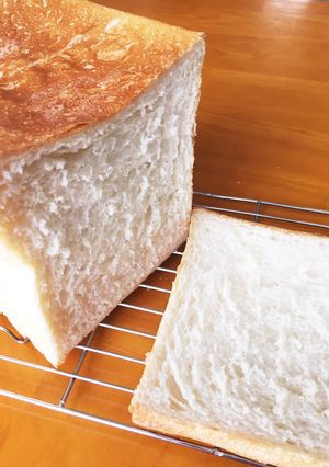 ふわふわ♪国産小麦のシンプル食パン♡-レシピのメイン写真