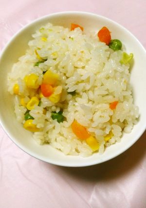 カラフル炊き込みご飯-レシピのメイン写真
