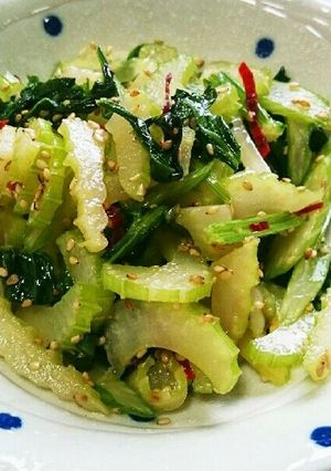セロリの胡麻和え-レシピのメイン写真
