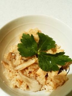 筍と舞茸の炊き込みごはん♡-レシピのメイン写真