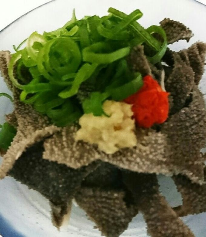 牛せんまいの湯引き 板前の嫁レシピ-レシピのメイン写真