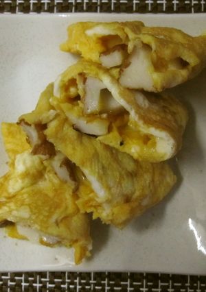 竹輪入り卵焼き-レシピのメイン写真