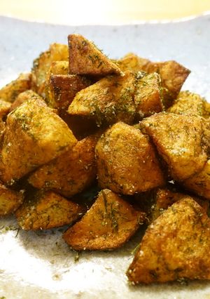 ポテチ好きに♪のり塩風味の新じゃが素揚げ-レシピのメイン写真