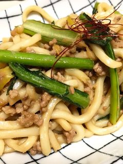 簡単★万能肉味噌で坦々うどん-レシピのメイン写真