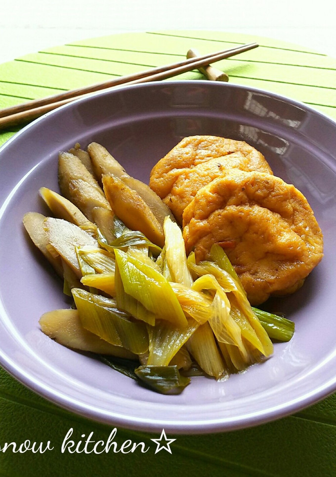 ごぼうとがんもどきの煮物-レシピのメイン写真