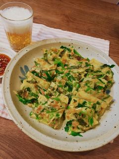 長ネギとニラのチヂミ♪-レシピのメイン写真