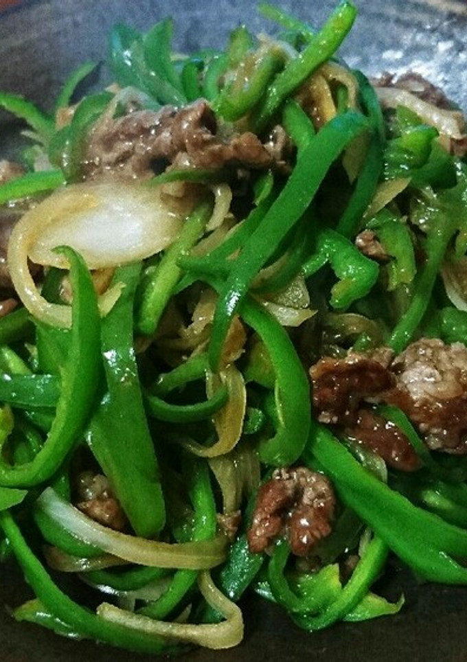 簡単中華その② 青椒肉絲-レシピのメイン写真