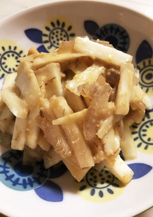 うどとこんにゃくの辛子酢味噌和え-レシピのメイン写真