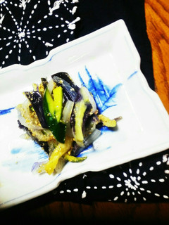 茄子と玉ねぎのごま合え-レシピのメイン写真