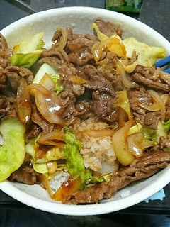 焼き肉風味の丼-レシピのメイン写真