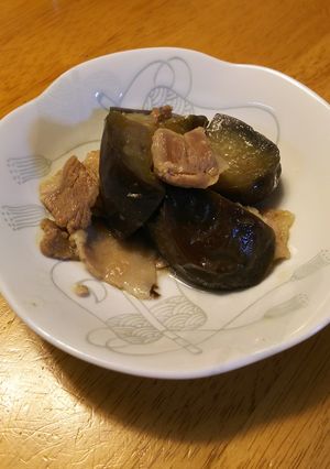 茄子と豚バラ旨煮-レシピのメイン写真
