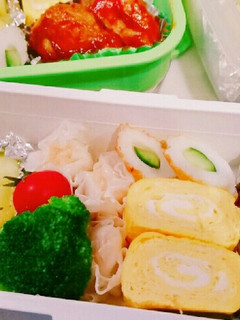 家族4人お弁当4/10-レシピのメイン写真