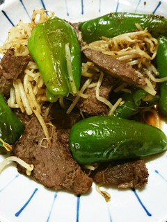 牛肉ともやしで簡単お酢炒め-レシピのメイン写真