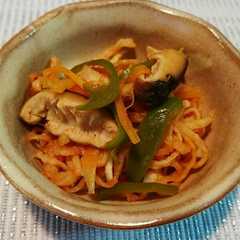 รูปของ 簡単☆切り干し大根のケチャップ炒め