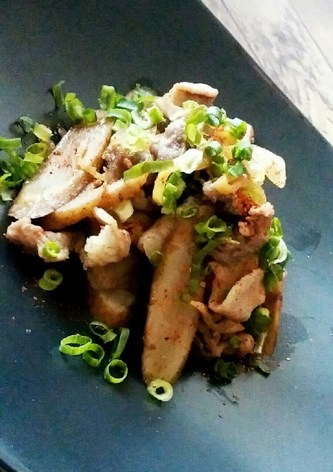 やわらか豚コマ肉と♪ごぼうのしぐれ煮-レシピのメイン写真