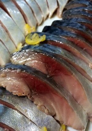 お家でしめ鯖 ゆず風味-レシピのメイン写真