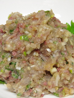 アジのたたき味噌味-レシピのメイン写真