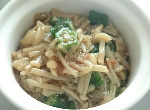 簡単常備菜!オクラでつるっとえのきなめ茸-レシピのメイン写真