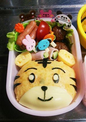 しまじろうキャラ弁-レシピのメイン写真