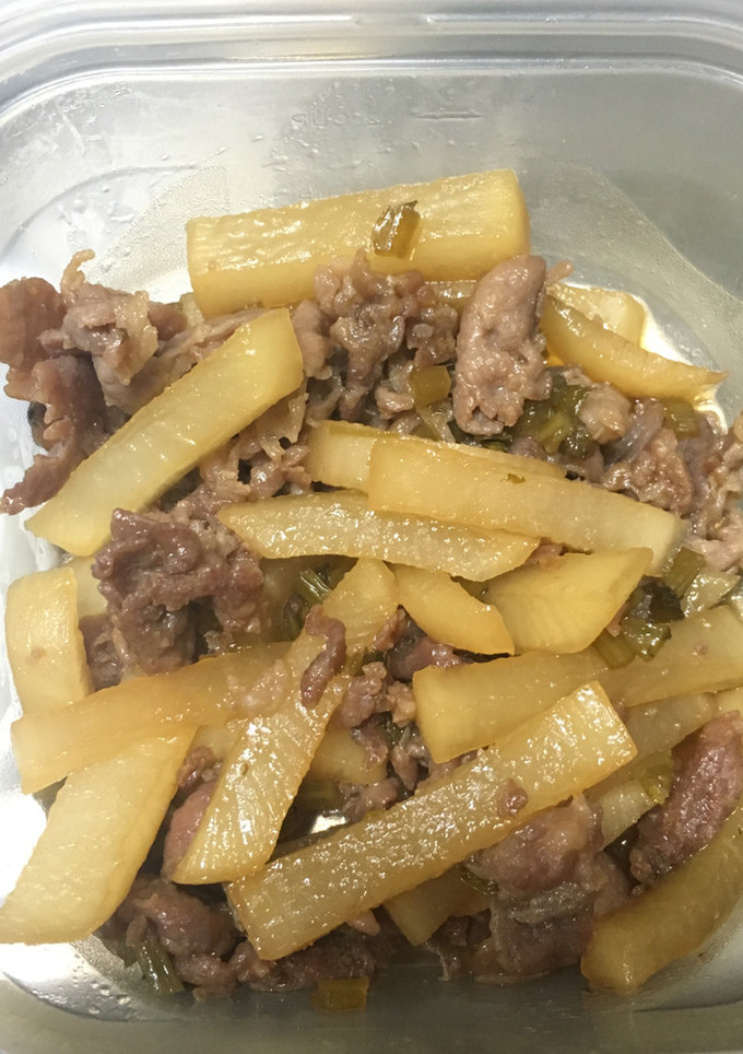 大根の甘酢漬けで豚の簡単煮-レシピのメイン写真
