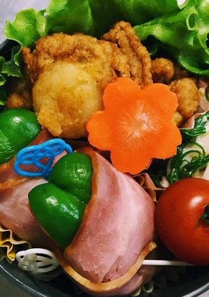 カニカマとピーマンのベーコン巻き♪-レシピのメイン写真