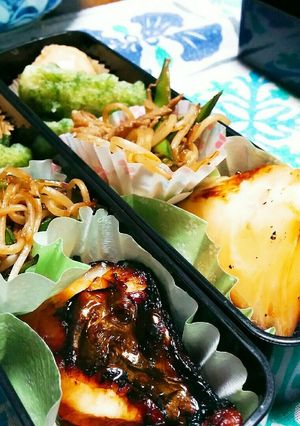 真鯛の漬け込み焼き魚弁当-レシピのメイン写真