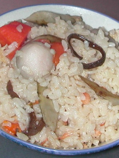 干し海老&きくらげ入り炊き込みご飯-レシピのメイン写真