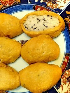 甘めに煮詰めた油揚げ&おいなりさん➰ღ-レシピのメイン写真