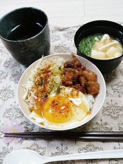 やきとり缶で簡単!朝ごはん-レシピのメイン写真