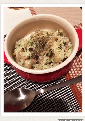 きのこリゾット-レシピのメイン写真