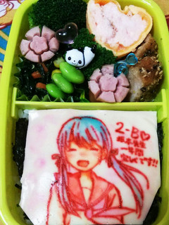 笑顔で桜ノ雨♪キャラ弁✱-レシピのメイン写真