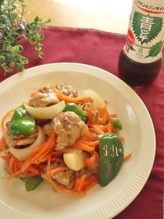 ノンオイル青じそで♪超簡単!揚げない酢豚-レシピのメイン写真