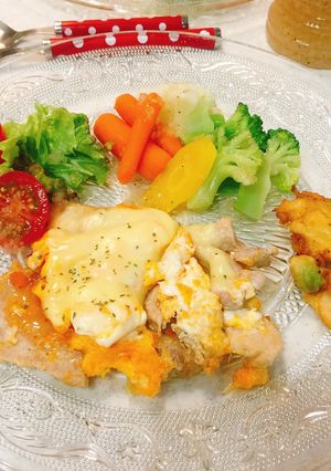 豚肉ピカタと野菜のフレッシュマリネ-レシピのメイン写真