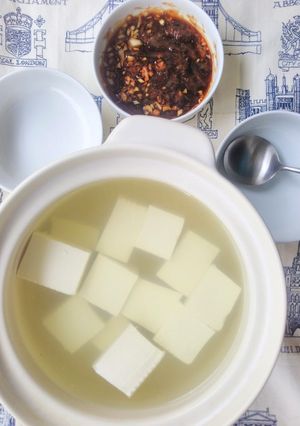 絶品！塩茹で豆腐とねぎダシ醤油-レシピのメイン写真