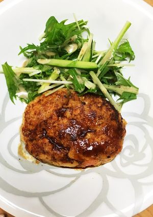 ベーコンハンバーグ-レシピのメイン写真