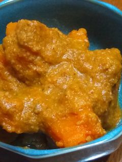 かぼちゃのゴマ煮-レシピのメイン写真