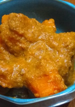 かぼちゃのゴマ煮-レシピのメイン写真