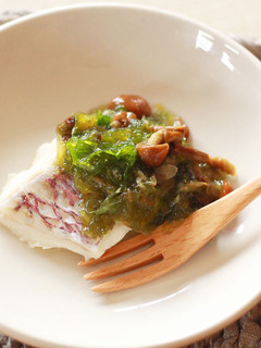 【離乳食後期】魚の青さのりだし煮かけ-レシピのメイン写真