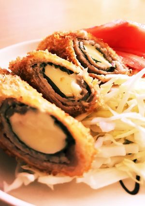 簡単♪お弁当にも♪チーズと大葉の豚肉巻き-レシピのメイン写真