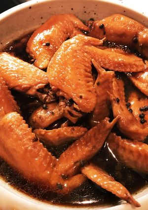 淡路鶏手羽先の有馬煮!!-レシピのメイン写真