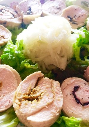 節約♡作り置き♡ダイエット♡鶏胸肉ハム-レシピのメイン写真