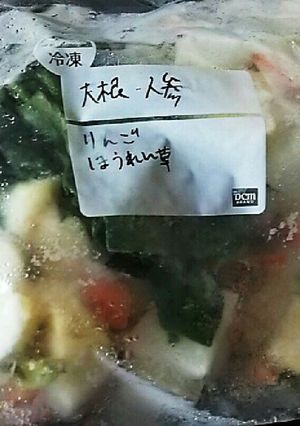 冷凍野菜～スムージー用～-レシピのメイン写真