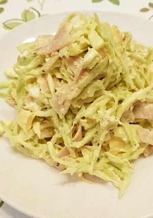 カレーマヨキャベツサラダ-レシピのメイン写真